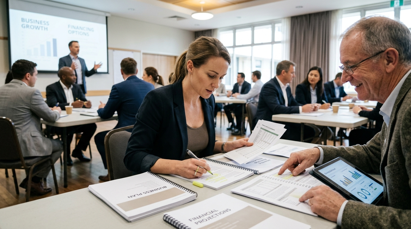 Illustration: Drafting a Catering Business Plan That Lenders Actually Approve