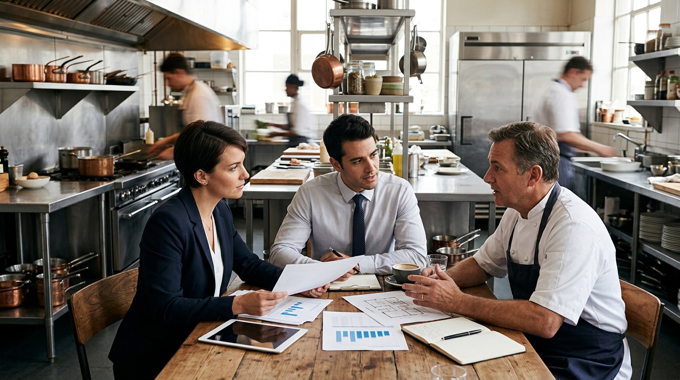 Illustration: Catering Equipment Loans with Good Credit: Approval and Rates in 2026