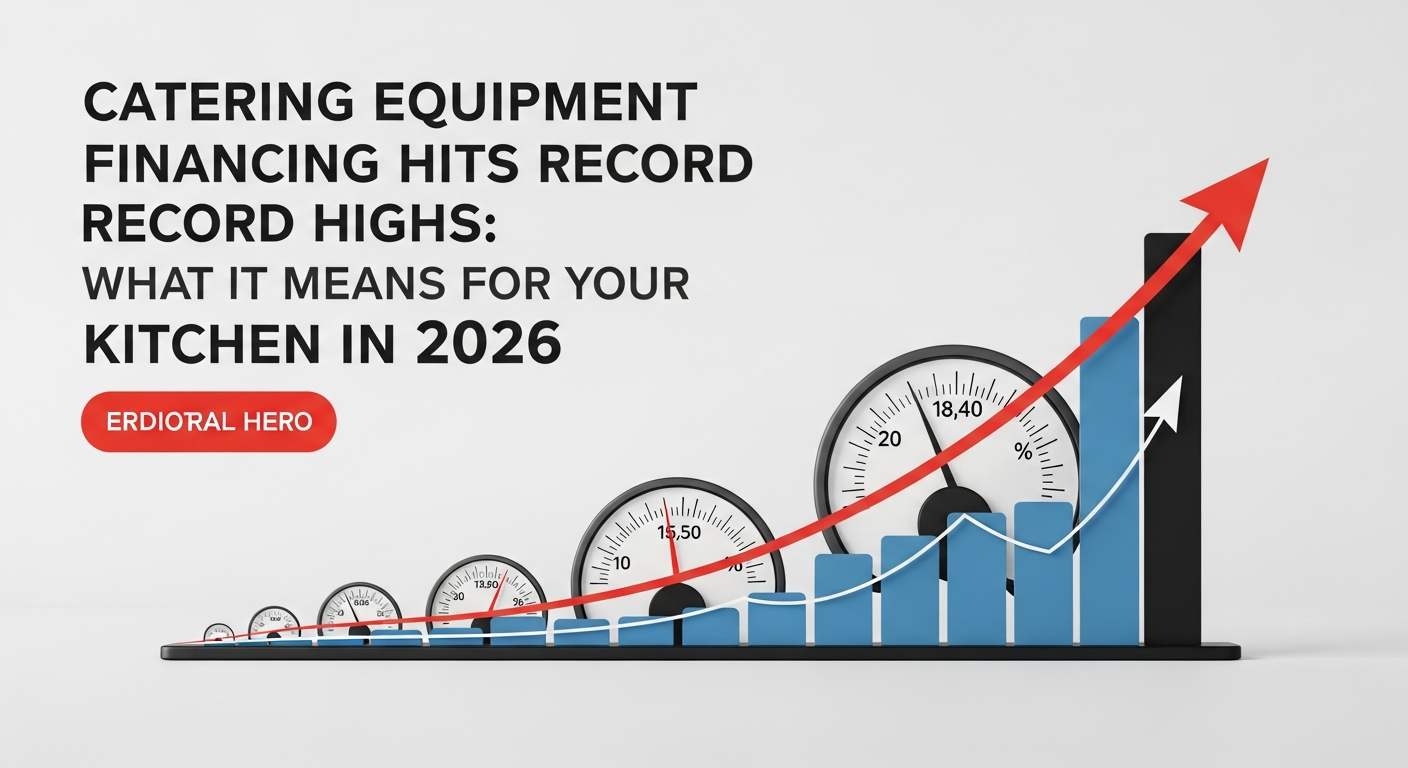 Illustration: Catering Equipment Financing Hits Record Highs: What It Means for Your Kitchen in 2026